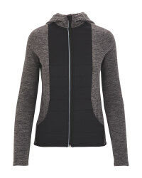 Ladies' Grey Fitness Jacket