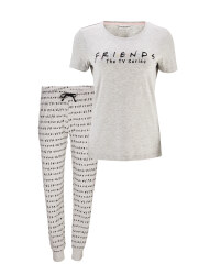 Ladies' Grey Friends Pyjamas