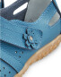 Ladies' Leather Strap Shoes - Teal