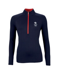 Ladies' Navy Team GB Zip Top