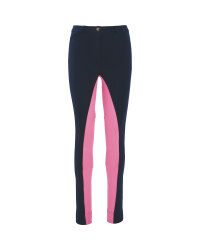 Ladies' Navy/Pink Riding Jodhpurs