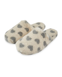 Ladies' Pattern Fluffy Slippers