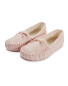 Ladies' Pink Mokassin Slippers
