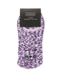 Ladies' Rabbit Snuggle Footsies