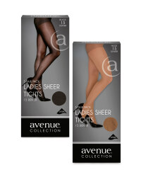 Ladies' Sheer Tights 5-Pack