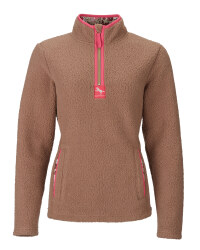 Ladies' Sherpa Fleece - Brown