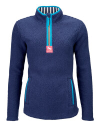 Ladies' Sherpa Fleece - Navy