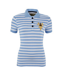 Ladies' Striped Riding Polo Shirt