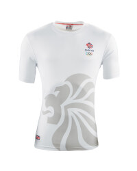Ladies' Team GB Sports T - Shirt - White