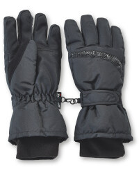 Ladies' Technical Ski Gloves - Black