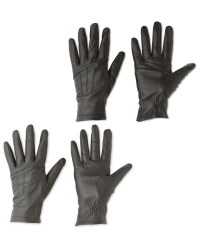 Ladies' 3 Point Leather Gloves