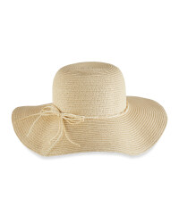 Ladies' Straw Beach Hat