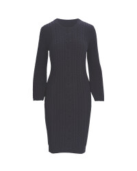 Ladies Black Cable Knitted Dress