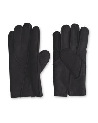 Avenue Ladies' Black Lambskin Gloves