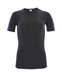 Crane Ladies Black Short Sleeved Top