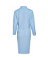 Avenue Blue Waffle Dressing Gown