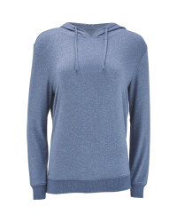 Ladies' Avenue Blue Loungewear Top