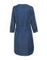 Ladies' Blue Print Denim Dress