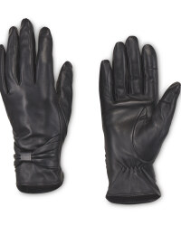 Avenue Ladies' Bow Leather Gloves