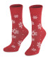 Snowflake Christmas Socks