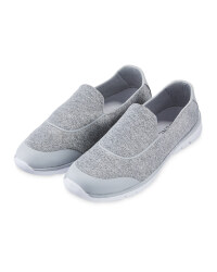 Ladies' Comfort Shoe - Grey