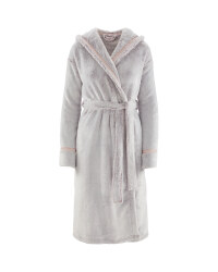 Avenue Ladies' Cosy Dressing Gown - Purple