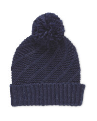 Avenue Ladies Diagonal Beanie