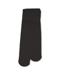 Ladies' Black Fleece Lined Tights