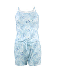 Ladies' Floral Nightwear Playsuit