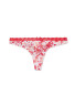 Ladies' Floral Thongs 2-Pack - Coral / White
