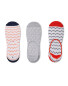 Ladies' Zig-Zag Footsie Socks 3 Pack