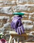 Ladies Gardening Gloves - Dark Purple