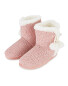 Ladies' Pink Knitted Boots