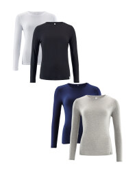 Ladies' Long Sleeve T-Shirt 2-Pack
