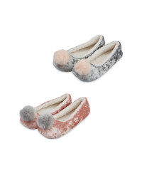 Ladies Pom Pom Ballerina