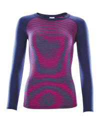 Ladies Long Sleeved Striped Top
