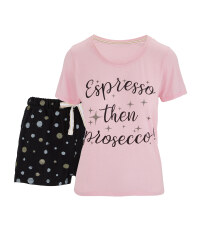 Ladies' Shorty Prosecco Pyjamas