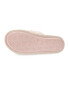 Ladies' Pink Crossover Slippers