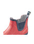 Ladies' Spot Wellington Boots - Red
