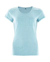 Crane Ladies Teal Outdoor T-Shirt
