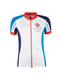 Ladies' Team GB Cycling Jersey - White