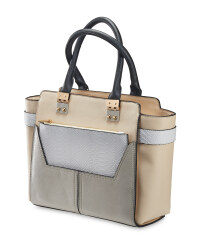 Avenue Ladies' Tote Handbag - Cream