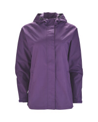 Ladies' Purple Waterproof Jacket