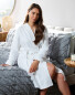 Avenue White Waffle Dressing Gown