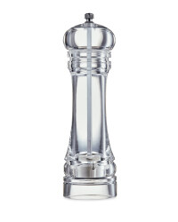 Large Clear Pepper Mill