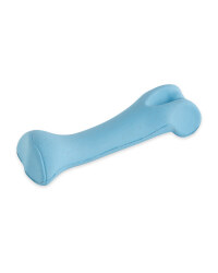 Large Blue Rubber Toy Bone