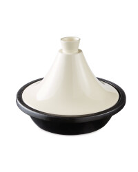 Crofton Large Cast Iron Tagine - Cream