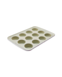 Large Ceramic Muffin Tray - Coral