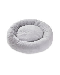 Large Dog Bed - Grey Short Pile