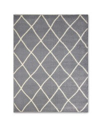 Grey Large Contemporary Rug